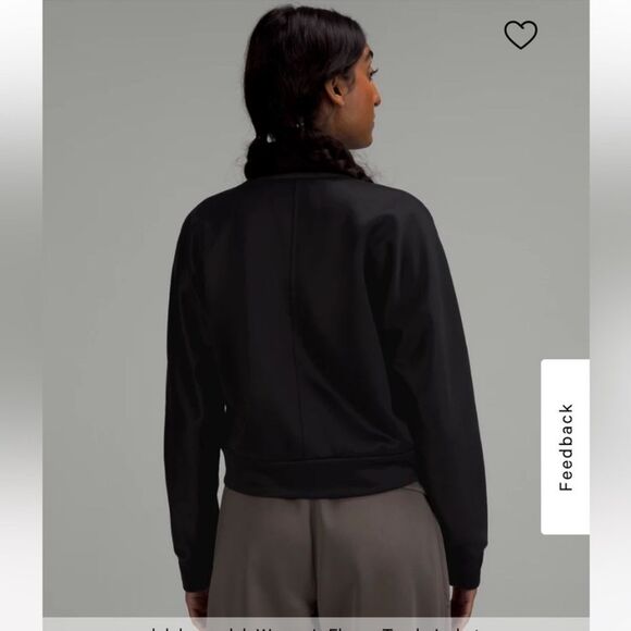 NWT Lululemon Lab W Fleece Track Jacket - Picture 2 of 11